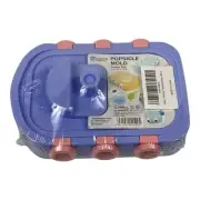 MKLZ 6pcs Silicone Popsicle Molds, Purple Boat Ice Pop Mold Toddler DIY Pops