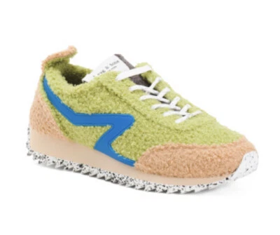 Rag & Bone Retro Runner Sneakers Lime Green Size 39 New In Box