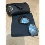 RAYBAN雷朋 太陽眼鏡經典飛行款 黑