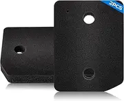 Set of 2 Filters for Miele 9164761 Dryer, Heat Pump Dryer, Lint Filter, Foam Sponge for Miele Dryer, Replacement Part for Miele Tumble Dryer, Fine/Coarse 207 x 157 x 30 mm Tumble Dryer Base Filter