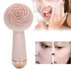 Soft Silicone Face Cleansing Brush Facial Skin Cleanser Pores Cleaner Exfoliator