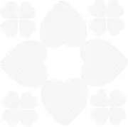 SHERCHPRY 200 Sheets Nail Polish Remover Wipes Super Absorbent Heart Shaped Makeup Remover Pads Portable Box for Quick Cleanup Go Manicures