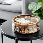 Glass Food Storage Containers with Lid Candy Jars Cereals Jar For Nuts Fruits