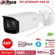 Dahua IPC-HFW5442T-ASE-S3 4MP Starlight+ AI WizMind IP Camera PoE SMD3.0 Mic