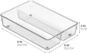 iDesign 52670 Linus Cutlery Tray for Silverware, Compact Kitchen Accessories