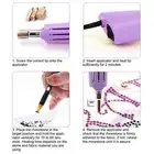 Hot Fix Applicator With 7 Tips Iron Rings DIY Hot Fix Machine For Clothes