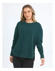 [Foxwood] Simplified Crew Sweater in Forest
