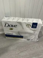 Dove Original Bar Soap, Moisturizing, Nourish And Pamper Skin, 3.75 oz, 14 Bars