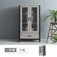 在飛比找PChome24h購物優惠-【時尚屋】[DV9墨爾本2尺灰橡下抽中櫃DV9-319-免運