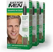 Just For Men Original Formula Men's Hair Color, Dark Blond Lightest Brown (Pack of 3)