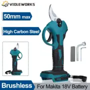 50Mm Brushless Cordless Pruning Shear Electric Tree Branch Cutter Fruit Tree Bon