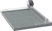 Leitz Precision Office Paper Trimmer A4+, Trims Up to 15 Sheets, 381mm Trim Length, Straight Trim, Wave Trim or Perforating Rotary Blades & Alignment Guide, 90270000