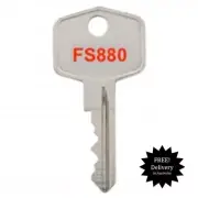 FS880 Key- Equipment & Flush T Handle Key -FREE POSTAGE IN AUSTRALIA