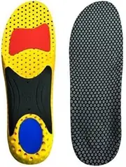 UxicRuya 2x 1 Pair Shoe Inserts for High Arch Support and Shock Absorption for Feet