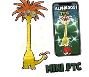 Pokemon Shiny Alolan Exeggcutor mini P T C 60k