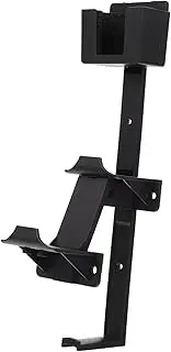 1 Set Practical Wall Mounted Storage Rack for Headset Gamepad Remote Controller Sturdy Material Easy Installation for Organizing Gaming Accessories Black