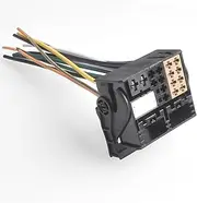 car Radio Wiring Harness Car Radio Power Wire Adapter Connector Male Adaptor Plug, for VW, 2002~2015, for Peugeot