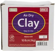 2 Pack Amaco Air-Dry Modeling Clay 10lb-Gray 4630-3C