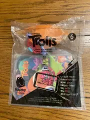 2016 McDonald's Happy Meal Dream Works Trolls # 6 DJ Toy - New & Sealed