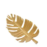 [James Lane] Leaf Tray Gold - 40cm x 22cm x 5cm