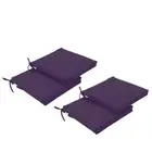 Outdoor Indoor Chair Pads,Seat Cushions, Square Foam Dining Chair Patio Cushi...