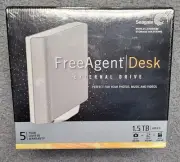 Seagate FreeAgent Desk 1.5TB External Hard Drive New in box