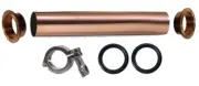 2" x 24" Copper Pipe Tri-Clamp Ferrule Keg Still DIY Column Extension Kit Spool