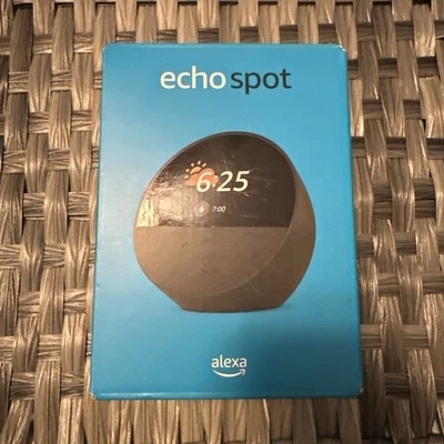Echo Spot (2024) - Black - BRAND NEW - SEALED “FREESHIP⭐️