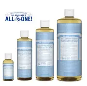 Dr. Bronner's Pure-Castile Soap Liquid (Hemp 18in1) Unscented- 4 Sizes Available