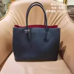 PRADA DOUBLE 中號手袋 牛皮 黑色荔枝紋 女款手提包 1BG775 普拉達腋下包 通勤包