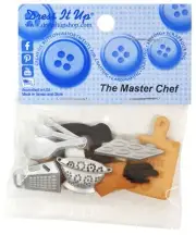 Dress It Up Embellishments-The Master Chef (Pack of 6)
