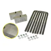 Rear 2" 50mm Lift Kit Raising Block for TOYOTA Hilux 4WD KUN26R 2005 ON