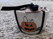 Rae Dunn Peanuts Snoopy Halloween Measuring Cup Set of 4/NWT Ceramic