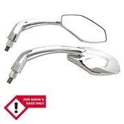 SHIN YO Handlebar mirror LUCA, chrome, silver