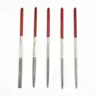 5x Mini File Set Wood Rasp File Needle Woodworking DIY Folder Hobby Hand Tools