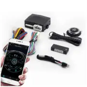 Engine Ignition One-button Start Bluetooth Smart Phone APP Control Car Lock Kit (for: Fiat)