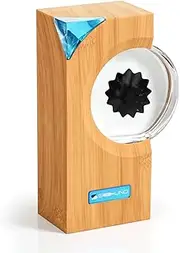 sovenomund Dancing Ferrofluid with Music Rhythm, Ferrofluid Speaker Music Mate, Symbiote in a Bottle, Ferrofluid Display Lamp, Desktop Decor, Teenager Gifts (Not A Speaker) (Does Not Make Sound)