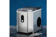 Devanti Portable Ice Maker Machine Ice Cube 12kg Bar Countertop Stainless Steel