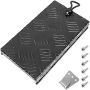 Alpen Outdoor Truma Cowl Cover Black Universal Powder-coated Aluminum External Flue Vent Spraying Console Replacement Part Fits Truma Water Heater 27x15x4cm (Black)