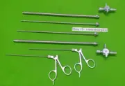 4pc-Laparoscopic Suction Irrigation Cannula/Suture Passer Endoscopy Instruments