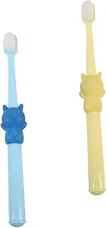 minkissy Mini Toothbrush Set 2 Boys and Girls Toothbrushes Soft Bristles Baby Tooth Brush for Boys and Girls