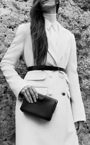 [Gabriela Hearst] Reed Tailored Silk-Wool Coat