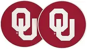 Desert Cactus University of Oklahoma Car Coaster Sooners Absorbent Sandstone Car Cup Coasters Set of 2 (Design A)