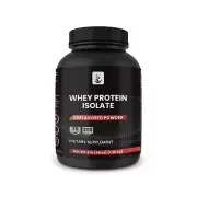 Whey Protein Isolate, 3 lb, Instantized, Unflavored