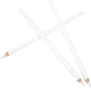 White Charcoal Pencil Professional Sketching Art Supplies 3Pcs Fine for Drawing on Dark or Colored Paper