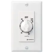 FD60MWC 60-Minute Spring-Wound In-Wall Countdown Timer Switch for Auto-Off co...