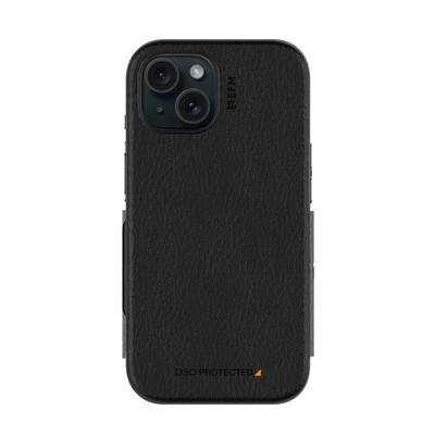 EFM Monaco Wallet Case Armour with D3O 5G Signal Plus Technology for iPhone 15