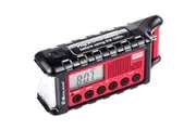 Midland Emergency Crank AM/FM Radio Torch Portable w/ Powerbank/USB Port Music