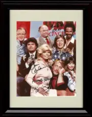 16x20 Framed WKRP Cast Autograph Promo Print - Portrait
