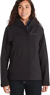 [Marmot] Women's Wm's Precip Eco Pro Jacket Waterproof Jacket, Lightweight Hooded Rain Jacket, Windproof Raincoat, Breathable Windbreaker, Ideal for Running and